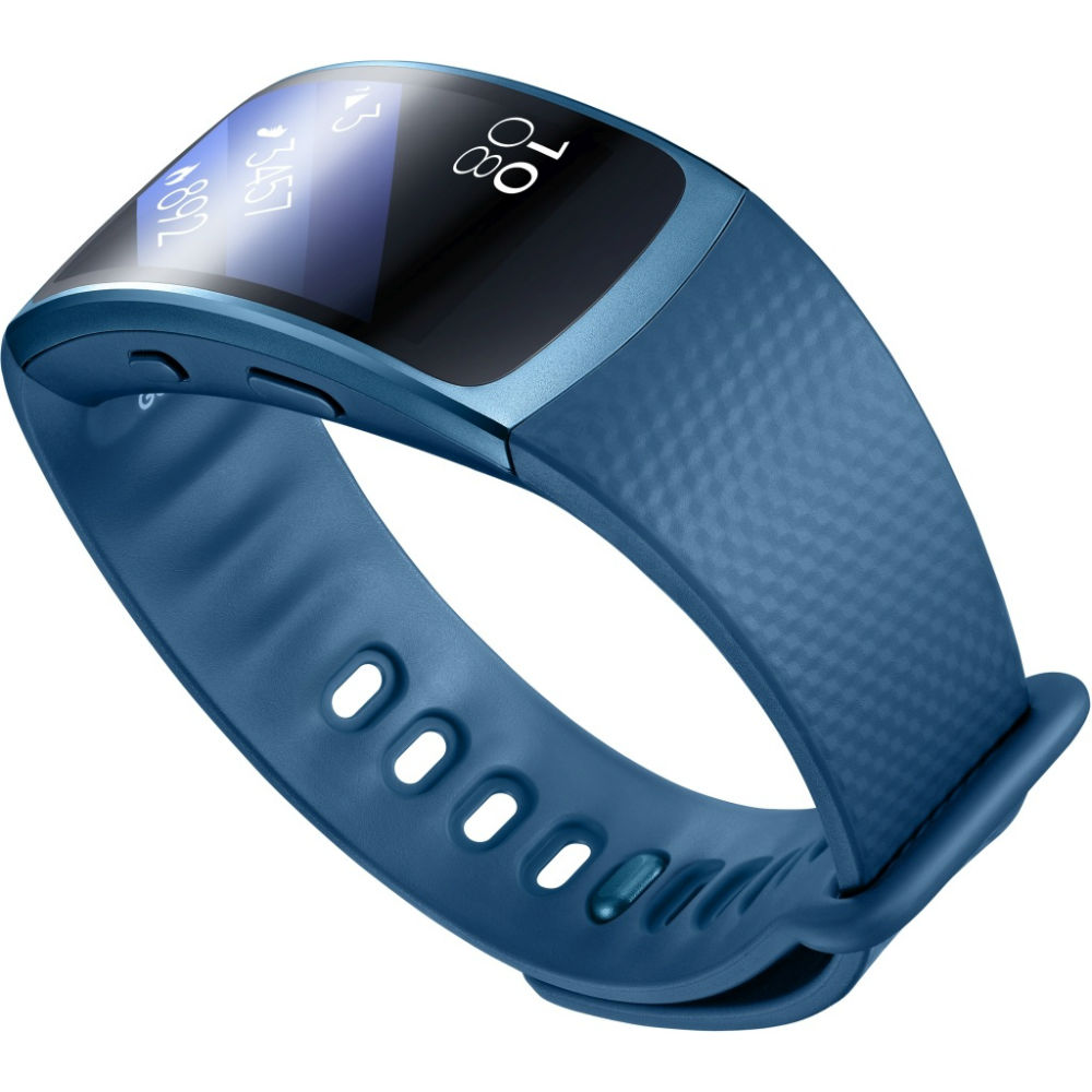 Фото Фитнес-браслет SAMSUNG Gear Fit 2 (SM-R3600ZBASEK) Blue