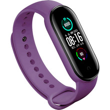 Ремінець BECOVER для Xiaomi Mi Band 5 Burgundy Purple (705070)