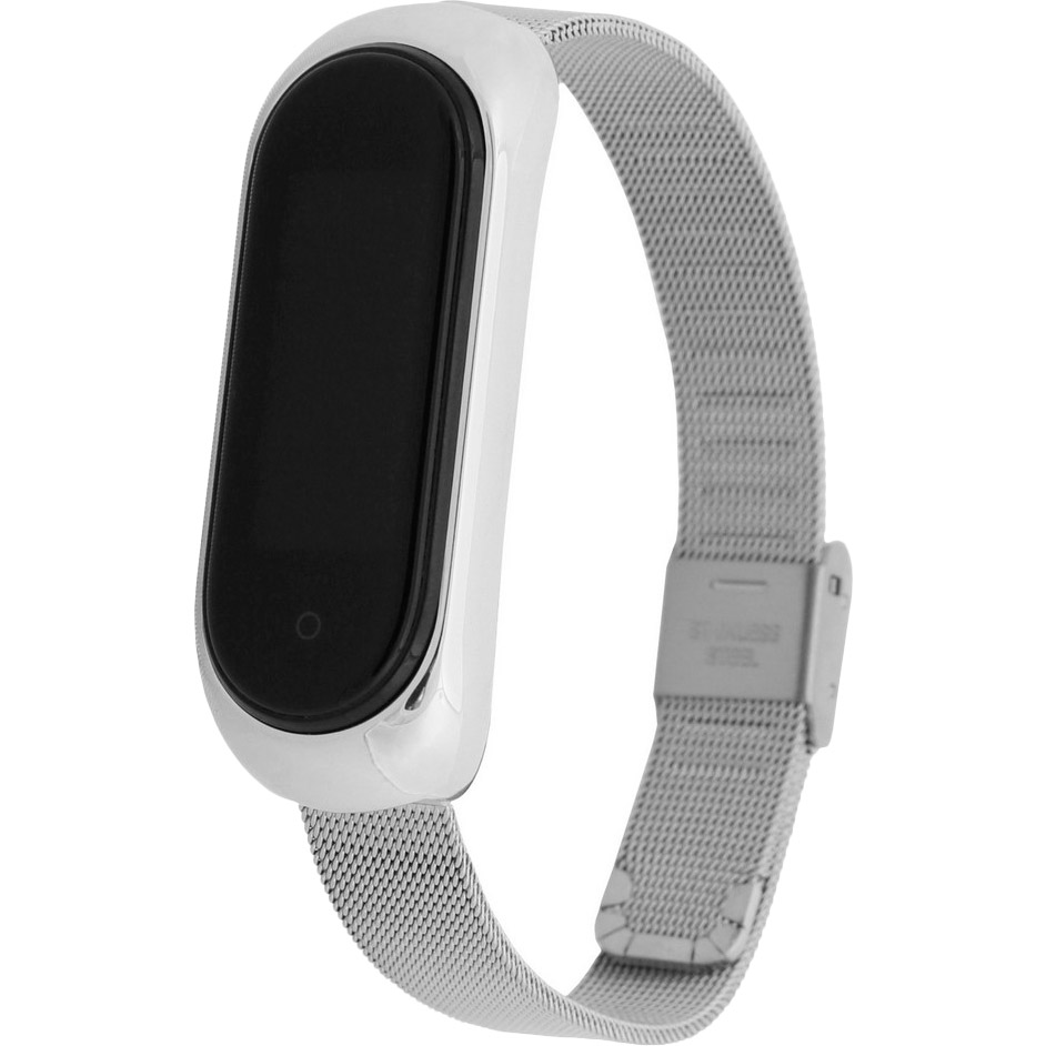 Браслет BECOVER Metal для Xiaomi Mi Smart Band 5 Silver (705147) Тип браслет