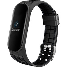 Ремінець BECOVER Lattice Style для Xiaomi Mi Smart Band 5 Black (705158)