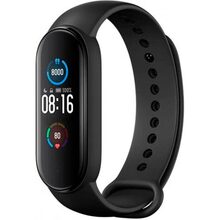 Ремешок NCASE Silicone для Xiaomi Mi Band 5 Black