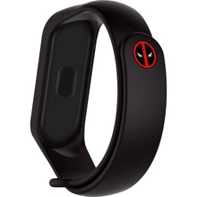 Ремінець Armorstandart Superhero Edition для Xiaomi Mi Band 6/5 Deadpool Black (ARM57071)