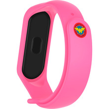 Ремінець Armorstandart Superhero Edition для Xiaomi Mi Band 6/5 Wonder Woman Pink (ARM57070)