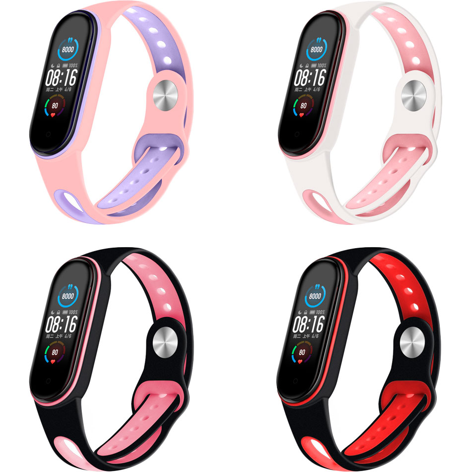 

Комплект ремешков BECOVER Sport Style для Xiaomi Mi Smart Band 5 Girl (705335), Набор ремешков Xiaomi Mi Smart Band 5 Girl(705335)