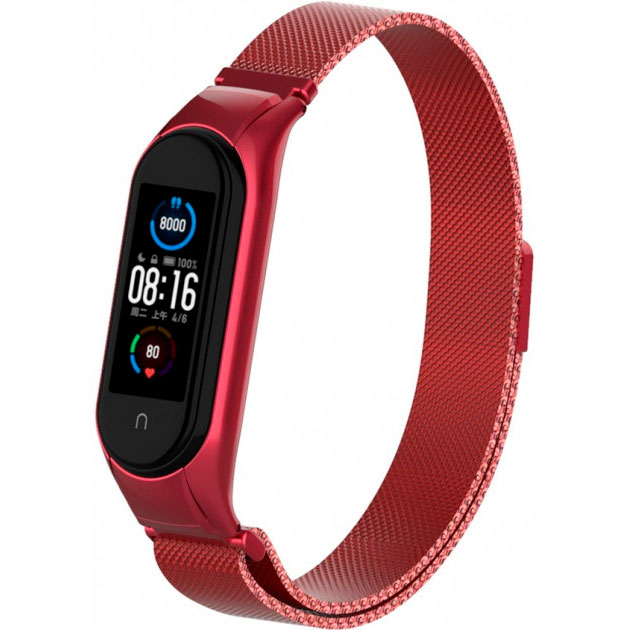 

Браслет Armorstandart Milanese Magnetic Band 503 для Xiaomi Mi Band 6/5 Red (ARM57182), Xiaomi Mi Band 5 Red (ARM57182)