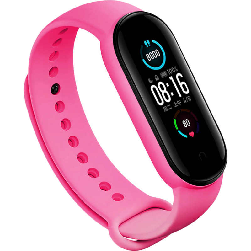 Ремешок BECOVER Xiaomi Mi Smart Band 5 Hot Pink (705556) Тип ремешок