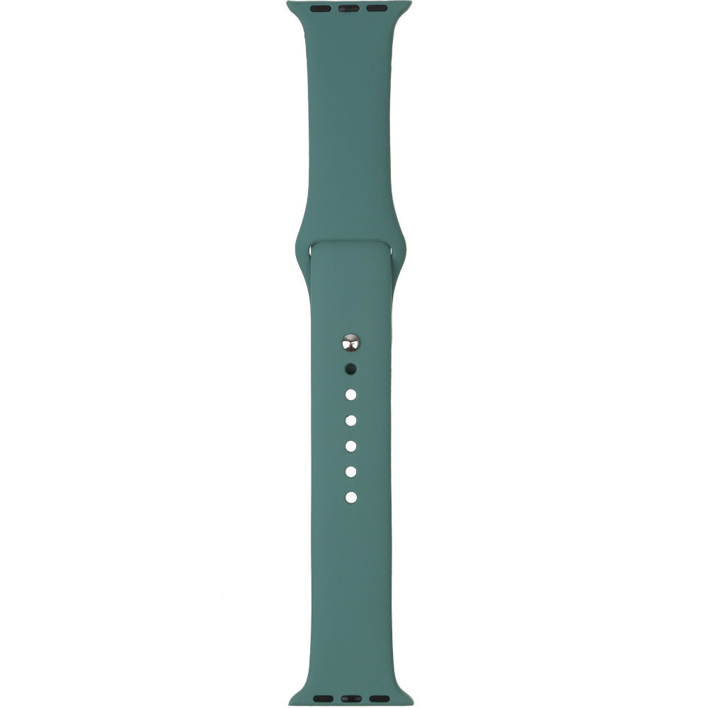 Ремінець TPU Armorstandart Sport 2 розміру для Apple Watch 38 мм 40 мм Pine Green (ARM56844)