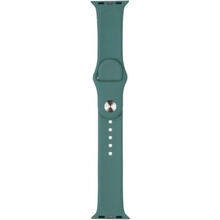 Ремінець TPU Armorstandart Sport 2 розміру для Apple Watch 38 мм 40 мм Pine Green (ARM56844)