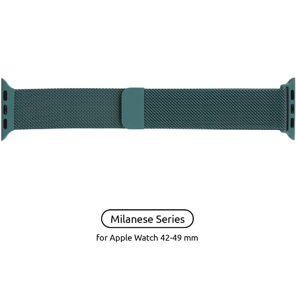 Браслет ArmorStandart Milanese Loop для Apple Watch All Series 42/44/45/49mm Pine Green (ARM56982) Сумісність за моделлю Apple Watch