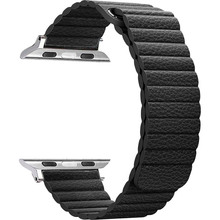 Ремешок ARMORSTANDART Leather Loop для Apple Watch All Series 38/40 мм Black (ARM48655)