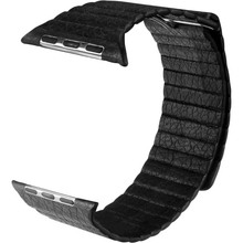 Ремешок ARMORSTANDART Leather Loop для Apple Watch All Series 38/40 мм Black (ARM48655)