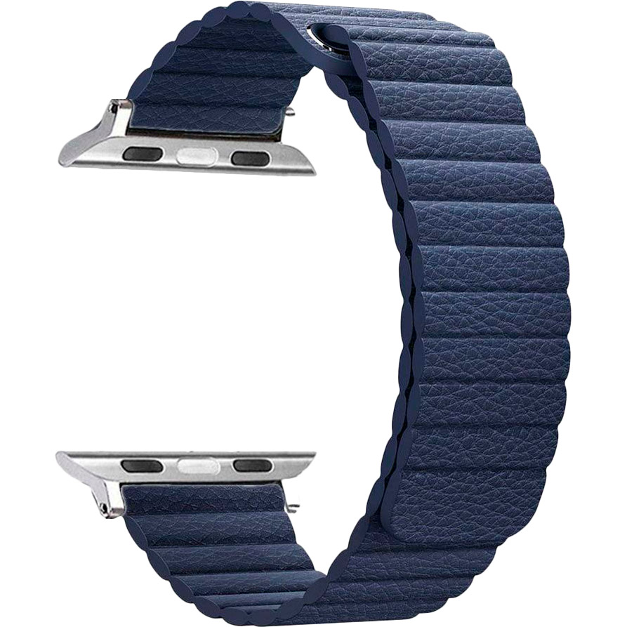 Ремешок ARMORSTANDART Leather Loop для Apple Watch All Series 38/40 мм Blue (ARM51669)