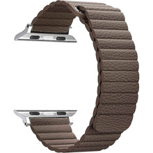 Ремінець ARMORSTANDART Leather Loop для Apple Watch All Series 38/40 мм Brown (ARM48657)