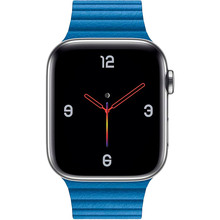 Ремінець ARMORSTANDART Leather Loop для Apple Watch All Series 38/40 мм Cape Cod Blue (ARM53316)