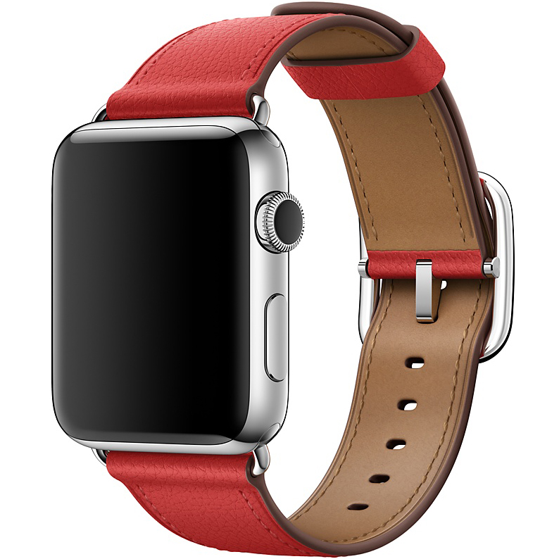 Ремешок APPLE 42mm Red Classic Buckle (MMAN2ZM/A) Тип ремешок