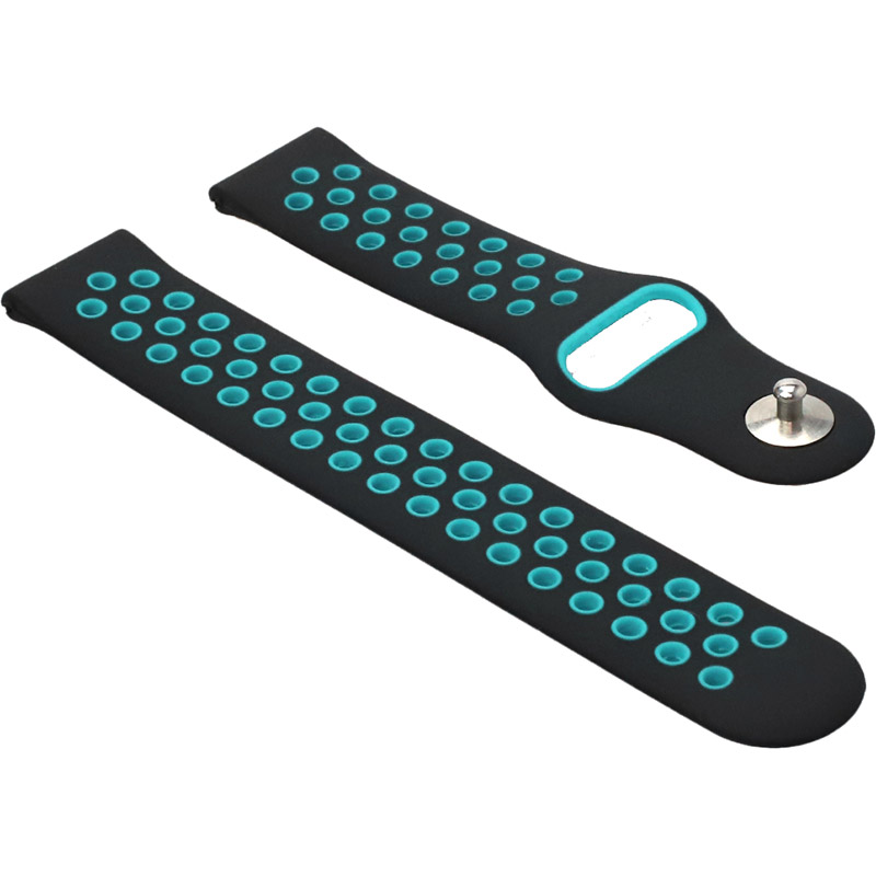 Ремешок BECOVER для Samsung Galaxy Watch 42 mm Black Blue (705692) Совместимость по модели Samsung Galaxy Watch 42mm