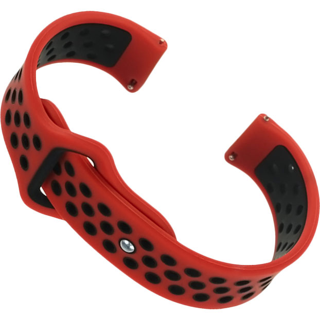 Ремешок BECOVER для Samsung Galaxy Watch 42mm Red-Black (705700)