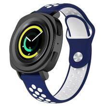 Ремінець BECOVER LG Watch Sport W280A Blue-White (705716)