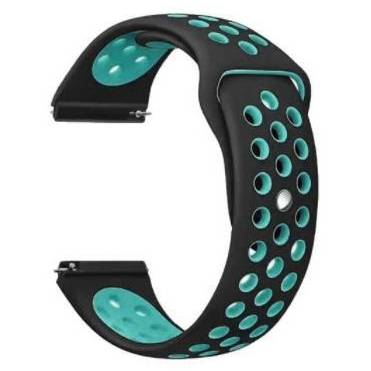 Ремешок BECOVER Huawei Watch GT 2 42mm Black-Blue (705719)