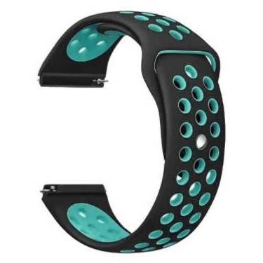 Ремінець BECOVER Motorola Moto 360 2nd Gen Men's Blk-Blue (705755)