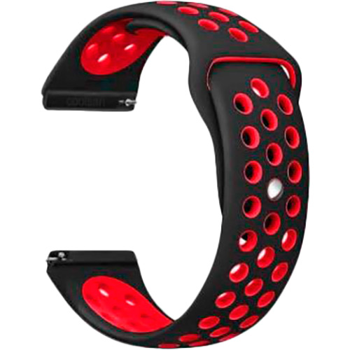 Ремінець BECOVER Nike Style для Garmin Vivoactive 3/Vivomove Black-Red (705776) Сумісність за моделлю Garmin Vivoactive 3