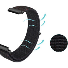 Ремешок BECOVER Nylon Style для LG Watch Sport W280A Blue (705832)