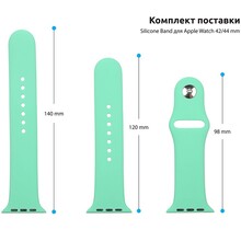 Ремінець ArmorStandart Sport Band (3 Straps) для Apple Watch 42/44/45/49mm Spearmint (ARM57873)