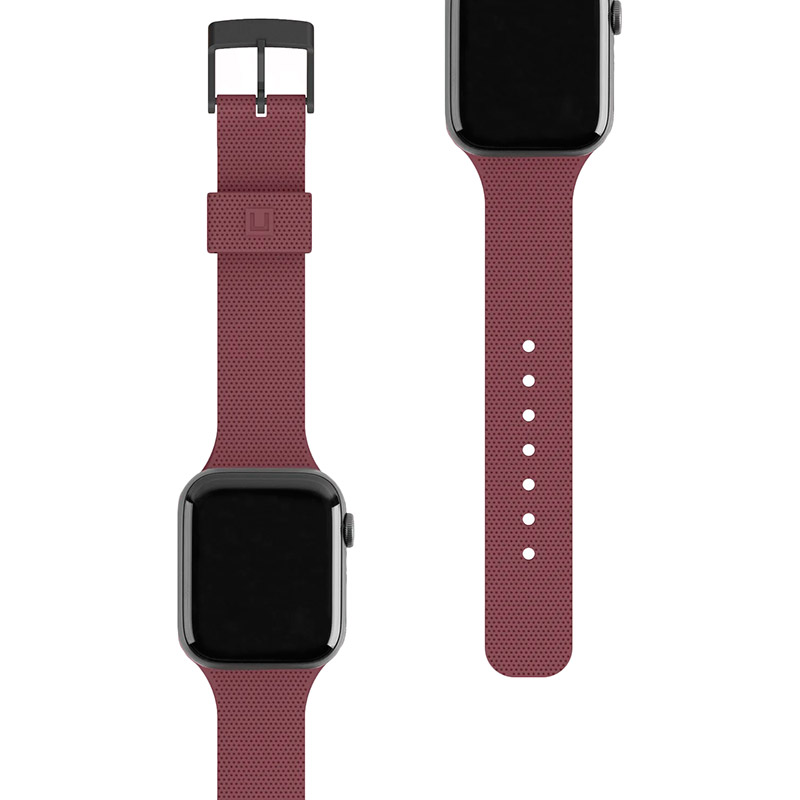 Ремінець UAG Dot Silicone для Apple Watch 44/42 Aubergine (19249K314747) Сумісність за моделлю Apple Watch Series 3 42mm