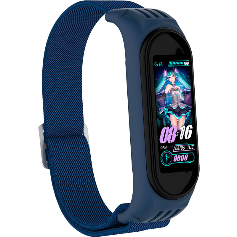 Ремінець XOKO для Xiaomi Mi Smart Band 4/5/6 Blue (XK-NLN6-BL) Ремінець XOKO для Xiaomi Mi Smart Band 4/5/6 Blue (XK-NLN6-BL)