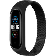 Ремешок BeCover Elastic Nylon Style для Xiaomi Mi Smart Band 5/6 Size S Black (706145)