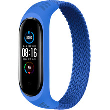 Ремінець BeCover Elastic Nylon Style для Xiaomi Mi Smart Band 5/6 Size M Deep Blue (706149)