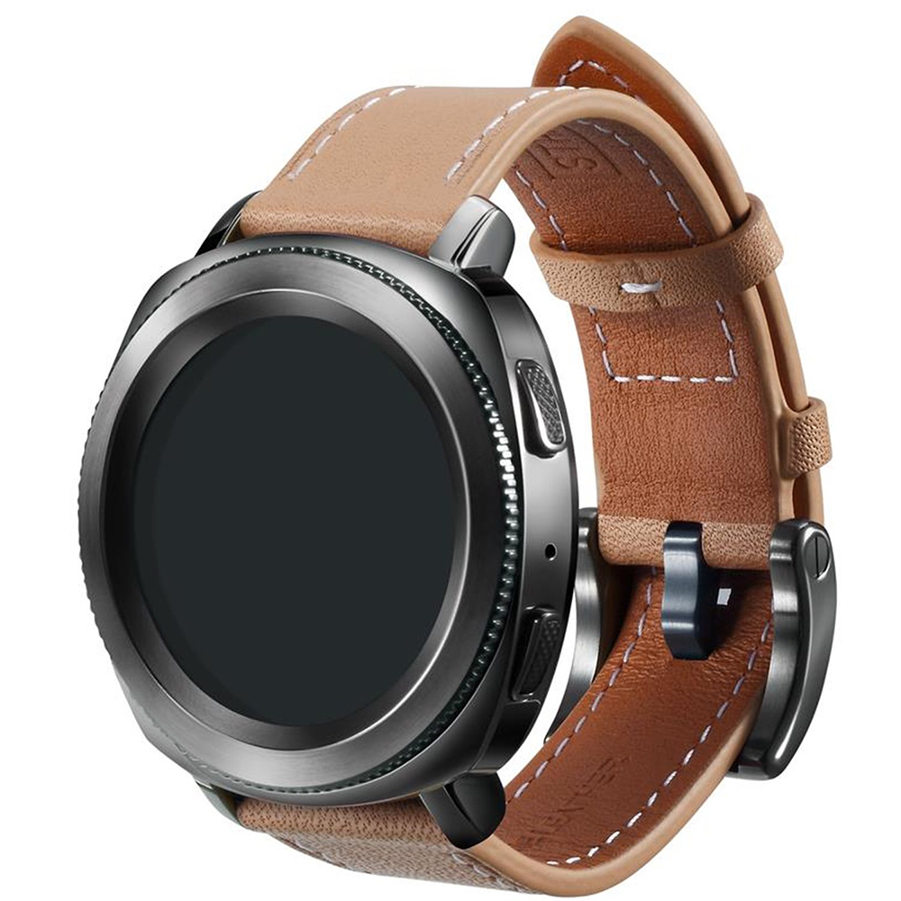 Ремешок SAMSUNG Classic Leather для Samsung Gear Sport Beige (GP-R600BREEBAA) Тип ремешок