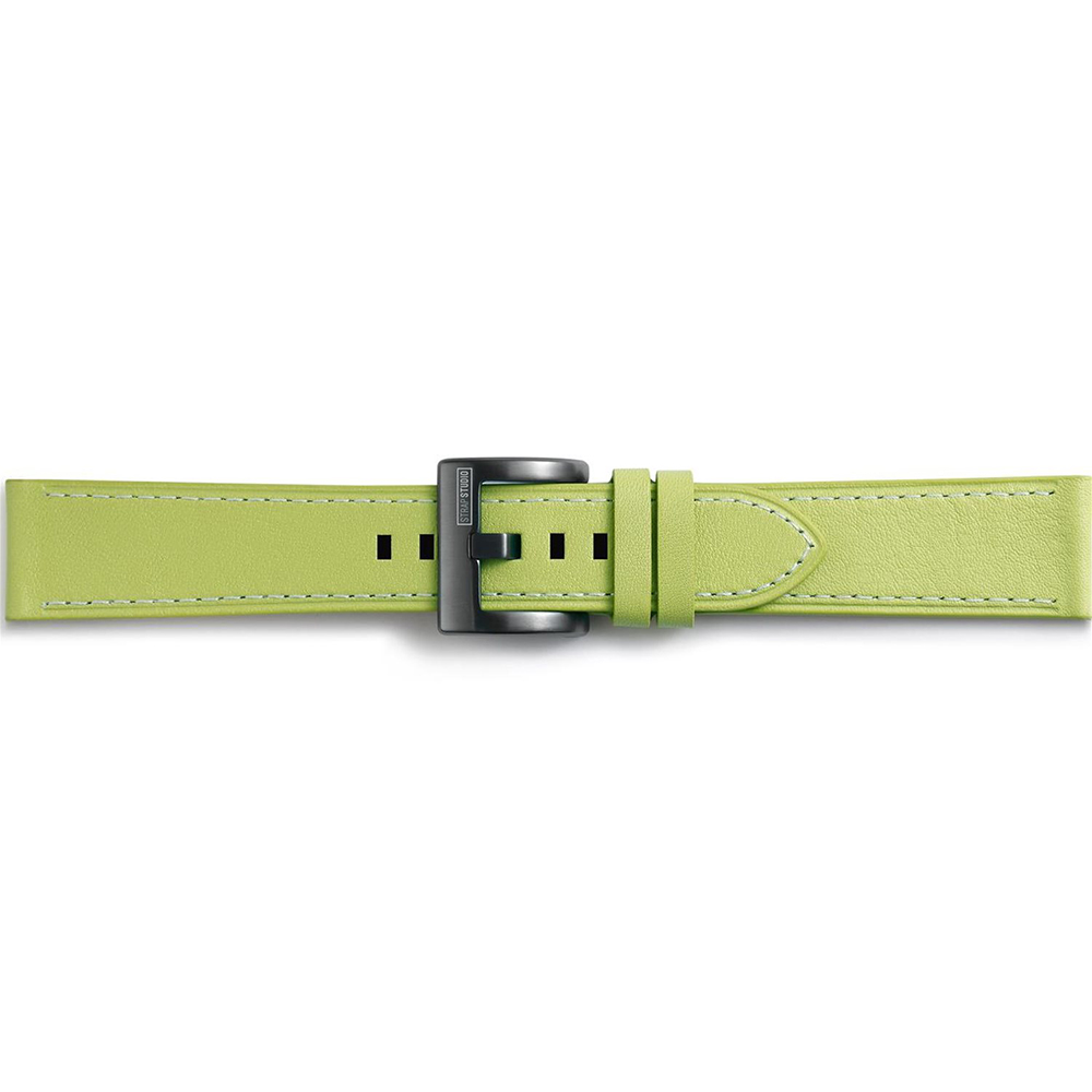 Ремешок SAMSUNG Classic Leather для Samsung Gear Sport Olive-Green (GP-R600BREEBAE)