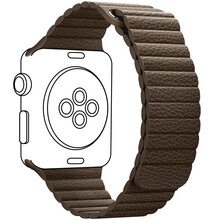 Ремінець ArmorStandart Leather Loop для Apple Watch 42/44/45/49mm Brown (ARM48650)