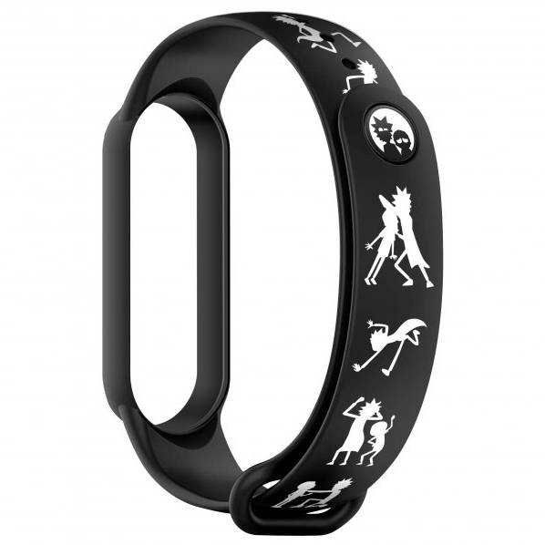 Ремінець ARMORSTANDART Xiaomi Mi Band 6/5 Siluet Black (ARM59270) Ремінець ARMORSTANDART Xiaomi Mi Band 6/5 Siluet Black (ARM59270)