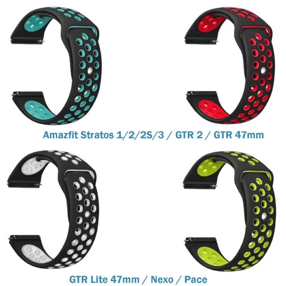 

Набор ремешков BECOVER Vents Style Amazfit Stratos 1/2/2S/3 Girl (706544), Набір ремінців Vents Style Amazfit