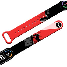 Ремінець ARMORSTANDART Bat siluet для Xiaomi Mi Band 6/5 Black (ARM59264)