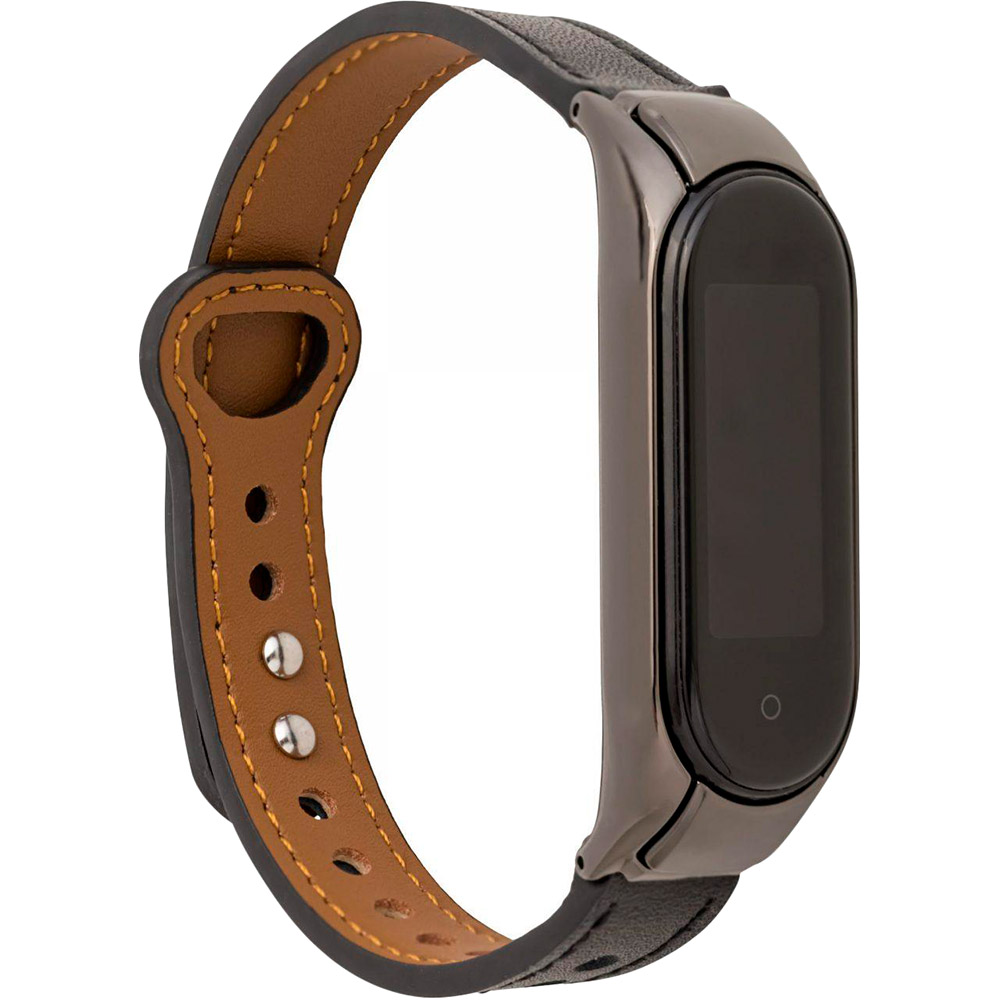 

Ремешок XOKO Leather Premium для Xiaomi Mi Band 5/6 Black (XK-LTH5-BK), Xiaomi Mi Band 5/6 Black (XK-LTH5-BK)