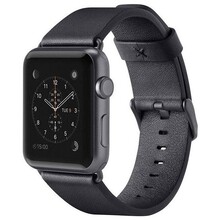 Ремінець BELKIN Classic Leather Band for Apple Watch 38 mm Black (F8W731btC00)