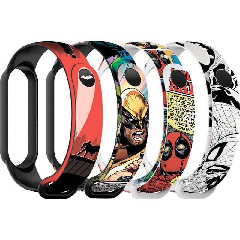 

Комплект ремешков ARMORSTANDART для Xiaomi Mi Band 6/5 Superhero 4 шт (ARM59728), Xiaomi Mi Band 6/5 Superhero 4шт (ARM59728)