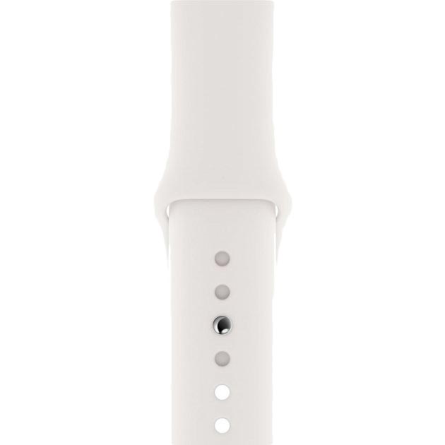 

Ремешок Apple Sport Band для Apple Watch 40 мм S/M & M/L White (MTP52ZM/A), Sport Band 40mm-Regular S/M & M/L White(MTP52ZM/A)