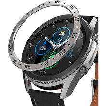 Защитная накладка Ringke Bezel Styling для Samsung Galaxy Watch 3 45 mm GW3-45-01 Silver (RCS4907)