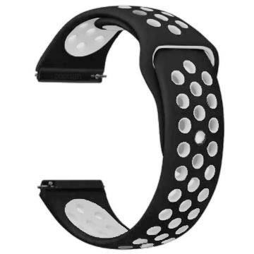 Ремешок BECOVER Huawei Watch GT/GT 2 46mm//Honor Watch Magic 1/2 Black-White (707128) Ремешок BECOVER Huawei Watch GT/GT 2 46mm//Honor Watch Magic 1/2 Black-White (707128)