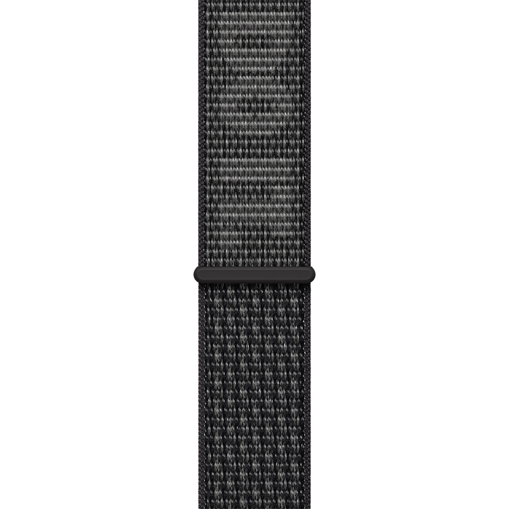 Ремешок APPLE Nike Sport Loop для APPLE WATCH S8 2022 45mm Black/Summit White (MPJ13ZM/A) Совместимость по модели Apple Watch Series 8 45 мм 
