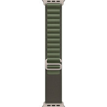 Ремешок Apple Alpine Loop для Apple Watch 49mm Medium Green (MQE33ZM/A)