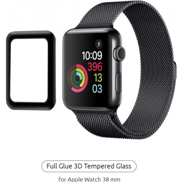 Захисне скло ARMORSTANDART Apple Watch Series 1/2/3 38mm Black (ARM52104)