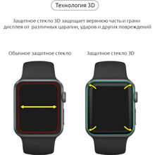 Захисне скло ARMORSTANDART Apple Watch Series 1/2/3 38mm Black (ARM52104)