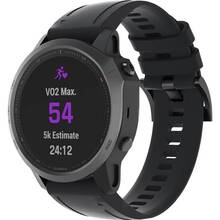 Ремінець ArmorStandart Silicone 20mm для Garmin Fenix 5S/6S/7S/7S Pro Black (ARM60799)