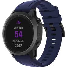 Ремешок ArmorStandart Silicone 20mm для Garmin Fenix 5S/6S/7S/7S Pro Dark Blue (ARM60810)