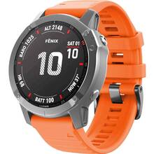 Ремінець ArmorStandart Silicone 22mm для Garmin Fenix 5/6/7/7 Pro Orange (ARM60806)